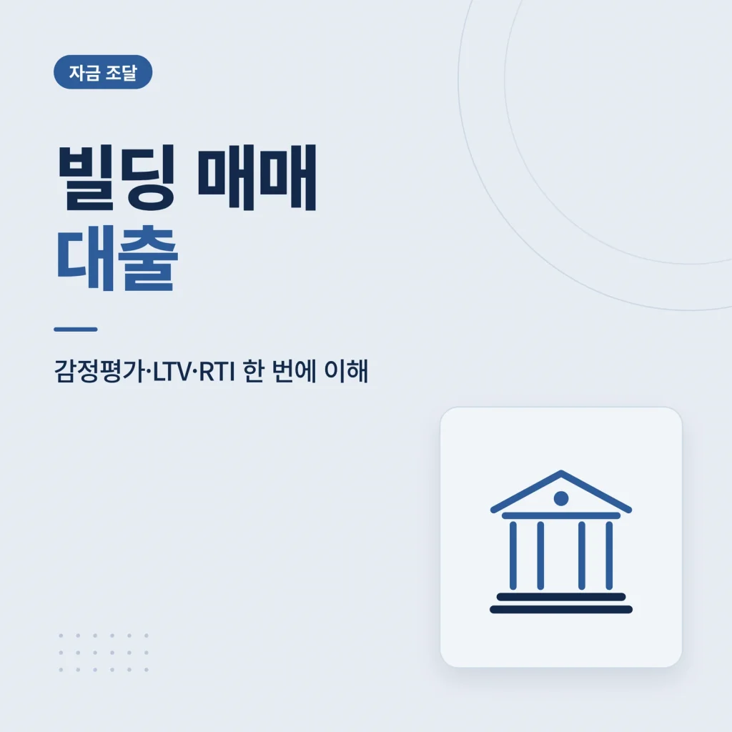 빌딩 매매 대출 대표 이미지